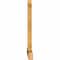 Ekena Millwork Portland Rough Sawn Timber Gable Bracket, Western Red Cedar, 96"W x 56"H x 4"D x 6"F, 14/12 Pitch GBW096X56X0406POR00RWR - alternate 4